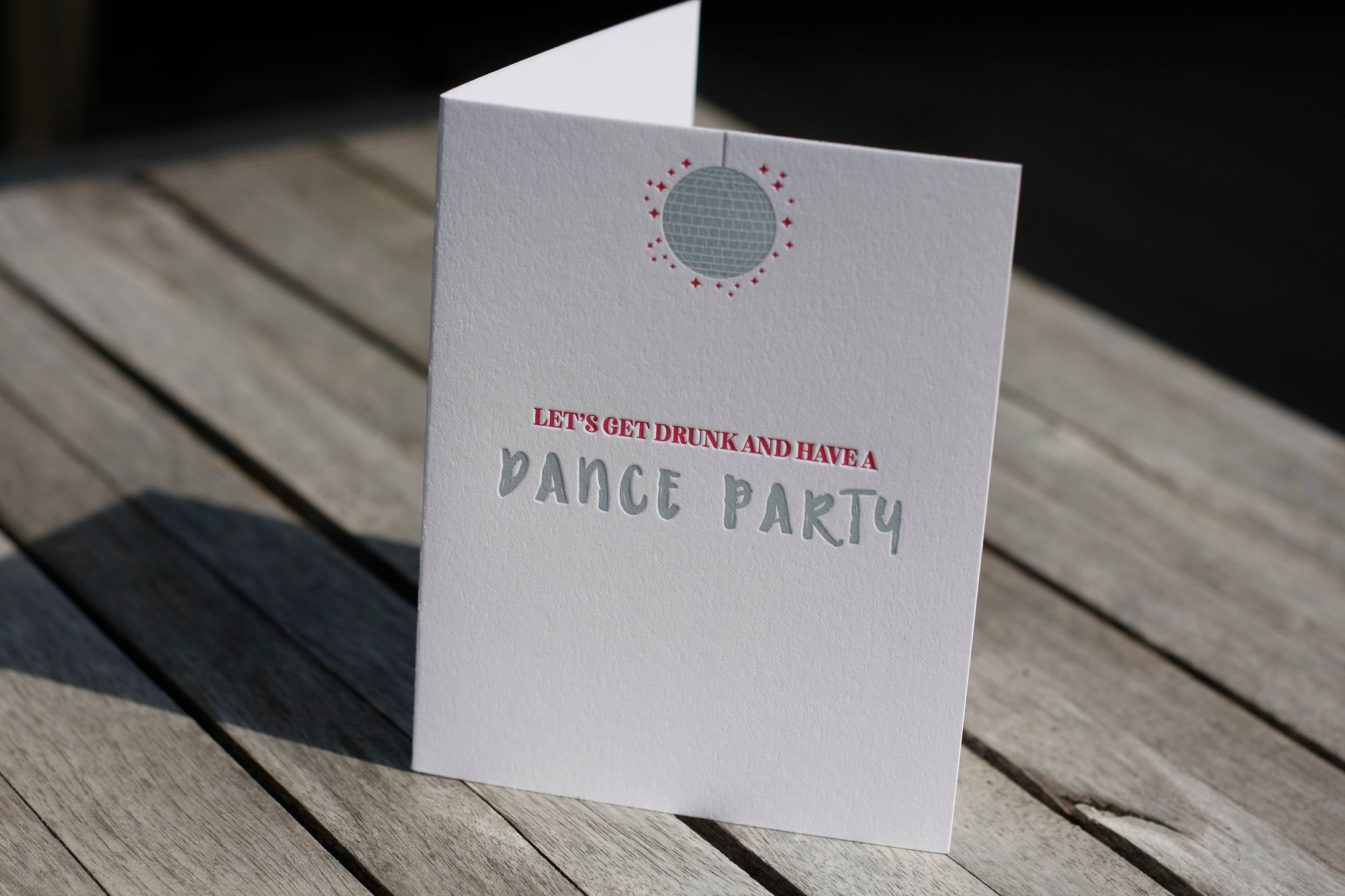 letterpress greeting cards custom printing humor fun ligh hearted greeting cards modern clean simple crane lettra