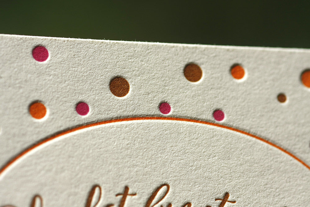 letterpress first 1st birthday part invites boulder denver colorado custom letterpress printing