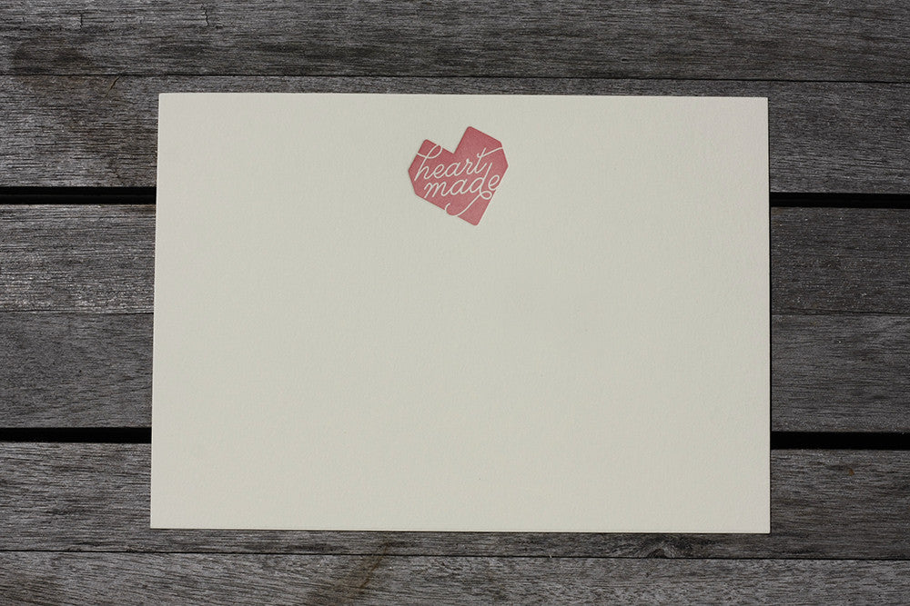 Letterpress Stationery Correspondence Cards Boulder Colorado