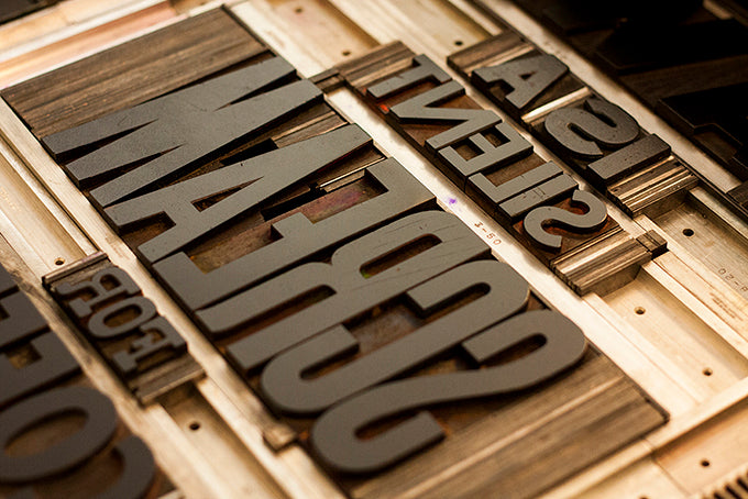 A Yawn is a silent scream for coffee letterpress printed poster espresso craft coffee wood type