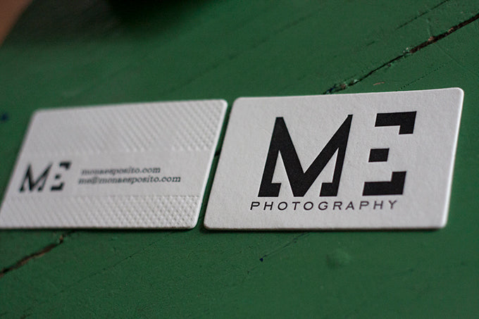 custom letterpress and design for business cards in Boulder Denver and Lafayette Colorado