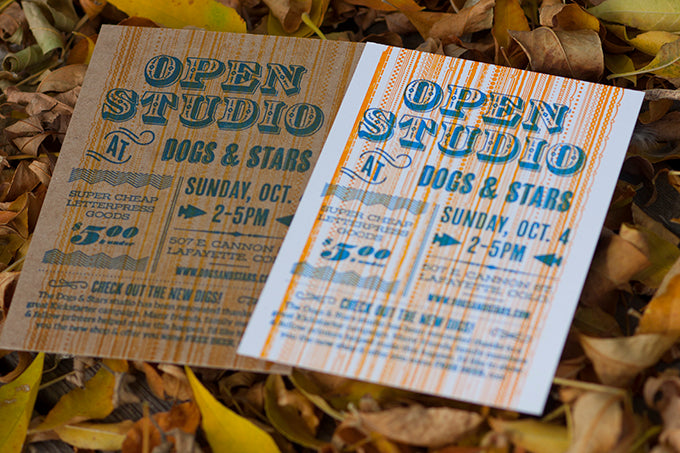 Letterpress Open Studio Tour Boulder Colorado Custom Design and Printing