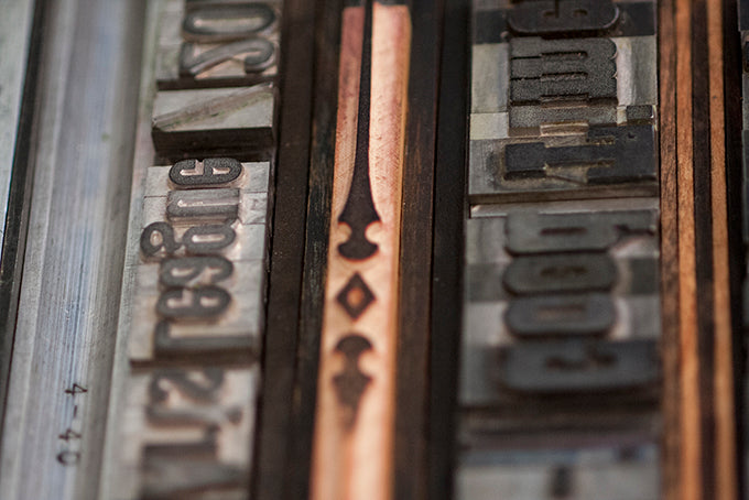Letterpress Printed Wood & Metal Type Hand Set Letterpress Poster on a Vandercook