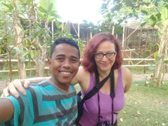 Selfie of Gael and I in Lokobe Park