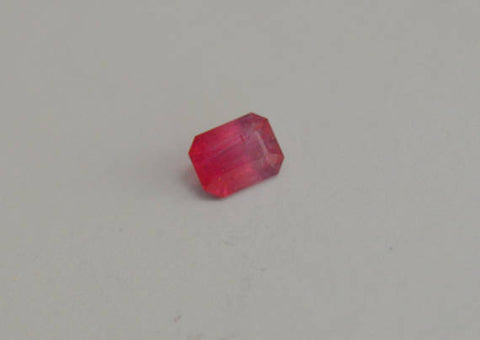 This is a 5x4mm Red Beryl. This is my only piece as the material is no longer on the market.
