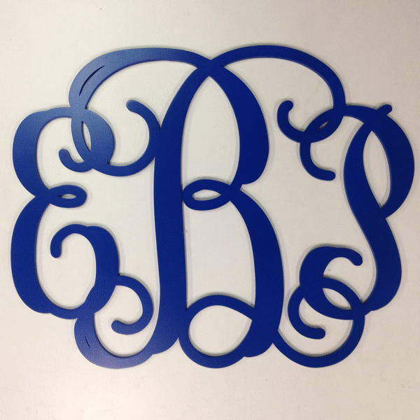 script monogram a