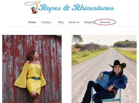 ropes and rhinestones western clothing and jewelry