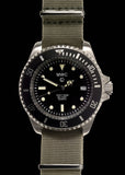 MWC 300m / 1000ft Stainless Steel Quartz Military Divers Watch (Branded)
