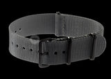 18mm PVD Grey NATO Military Watch Strap