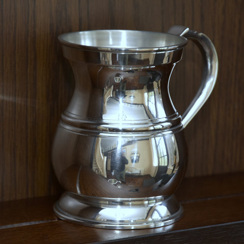 James Yates - One Pint Royal Artillery Solid Pewter Tankard - Identical weight and dimensions as the manufacturers 19th century originals