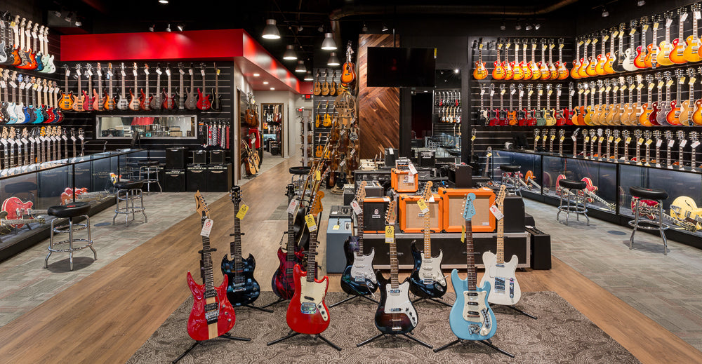 Replay Guitar Exchange Main Showroom