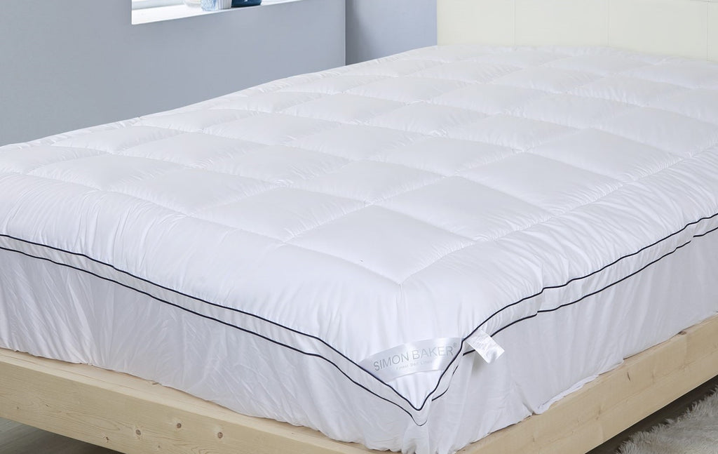 hotel memory foam and microfibre mattress topper