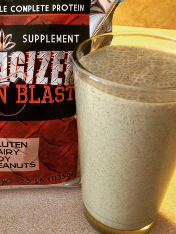 hemp protein smoothie with hempagizer protein powder