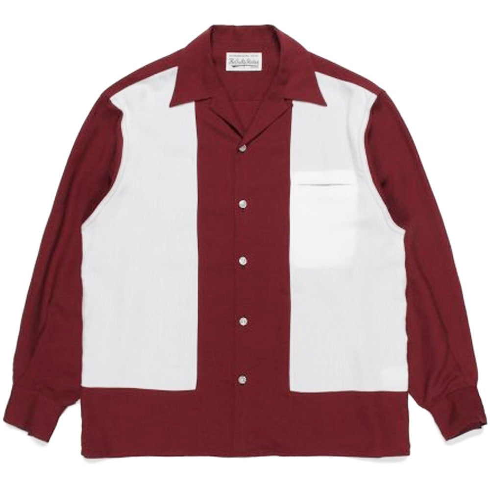 Two-Tone 50's Shirt (Type-4) 'D-Red' – Alumni of NY