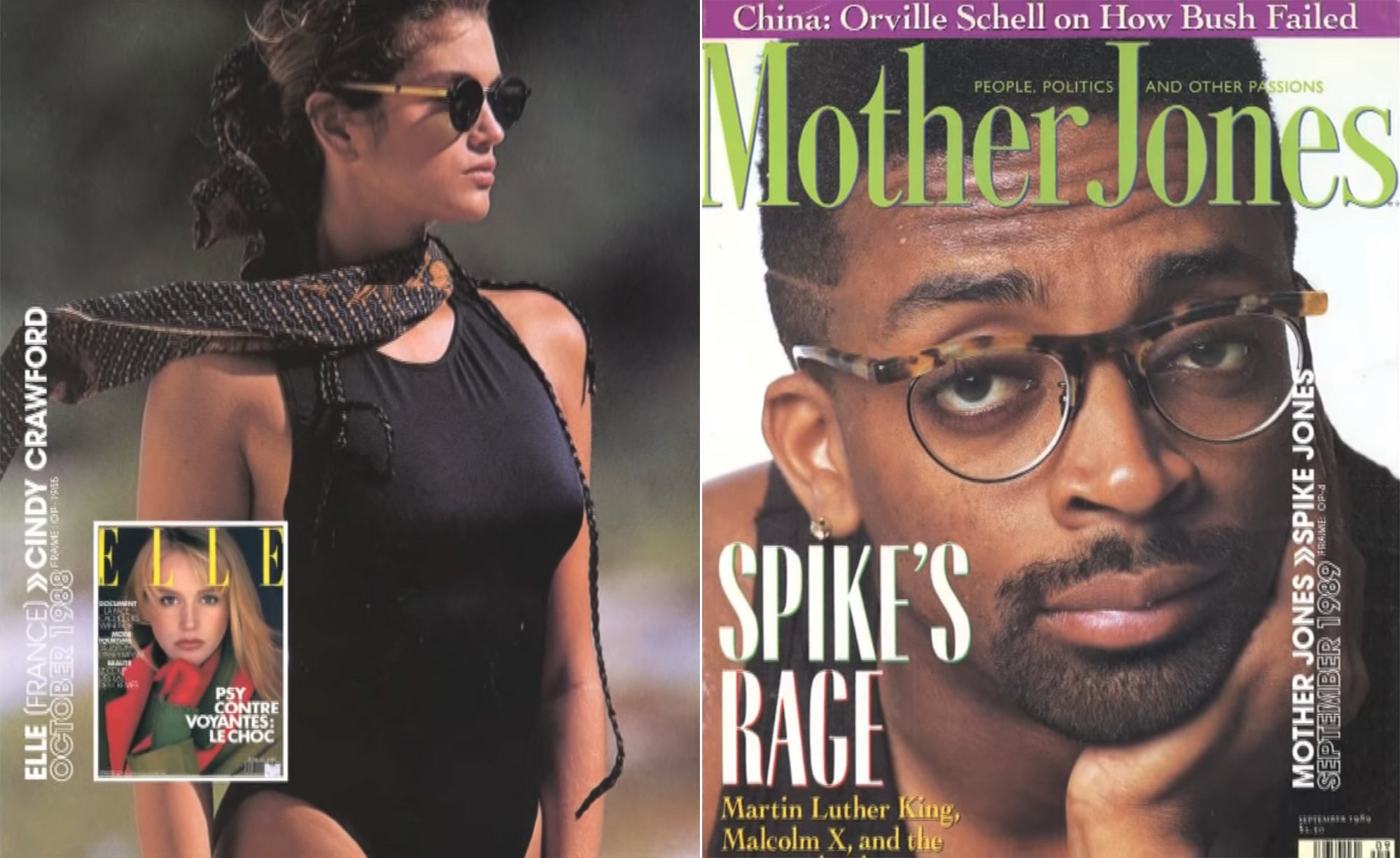 Oliver Peoples | Cindy Crawford and Spike Lee