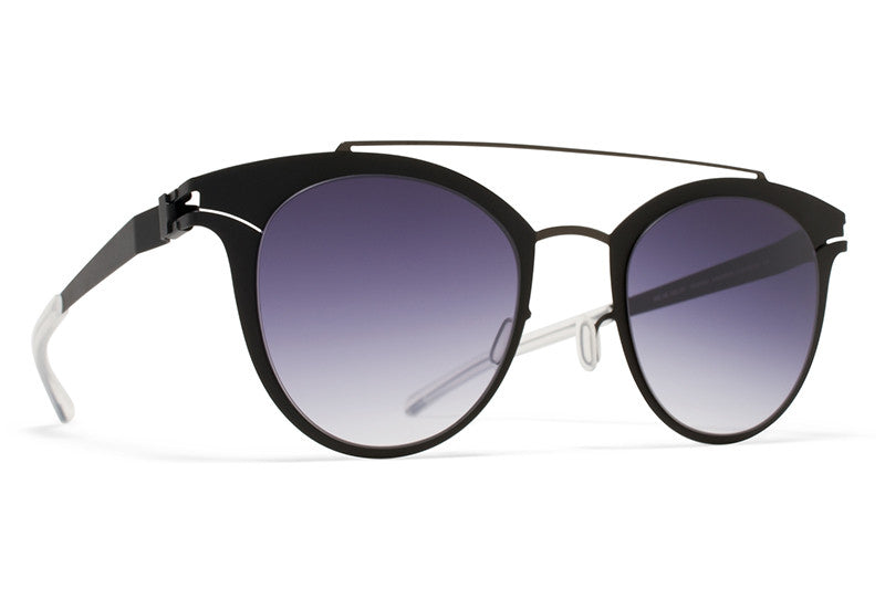 MYKITA Sunglasses | Margo in Shiny Black/Black 