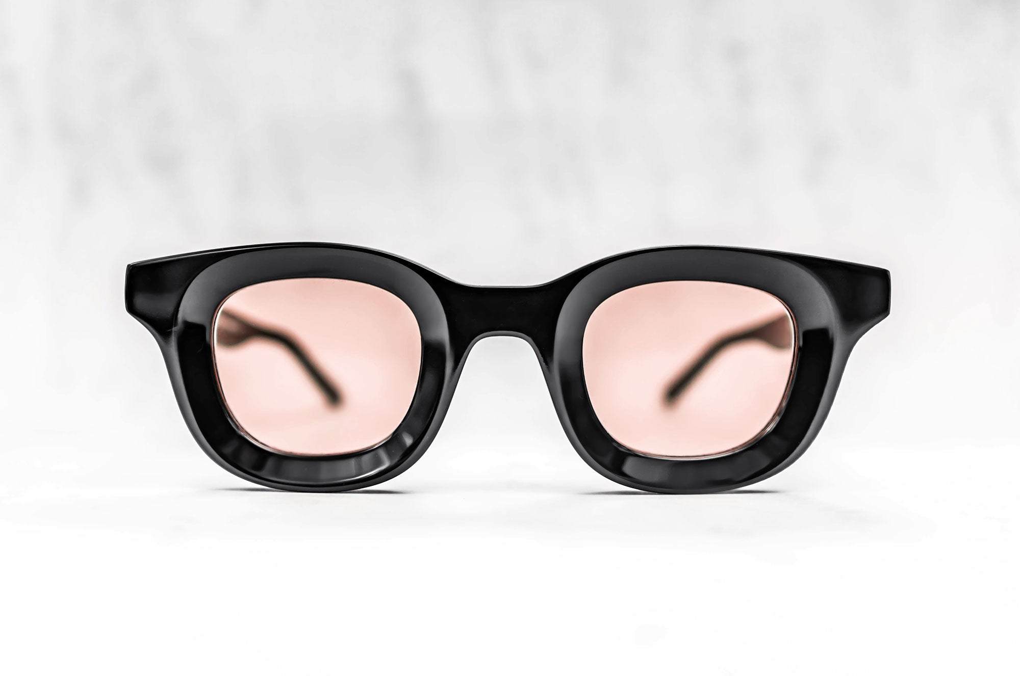 RHUDE x Thierry Lasry - Rhodeo Sunglasses in Black w/ Pink Lenses (101)