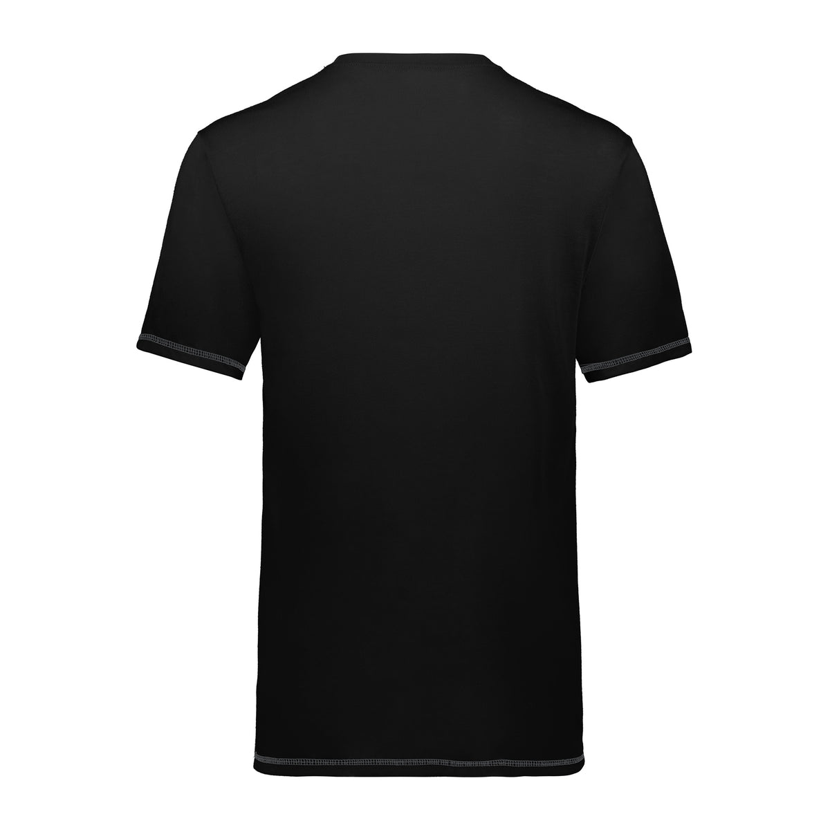 plain black collar t shirt