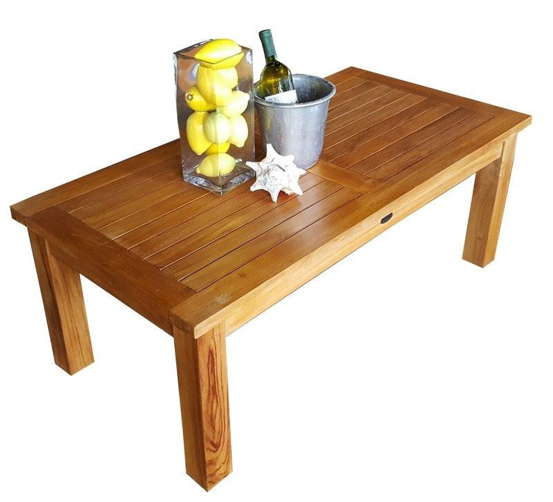 Teak Wood San Diego Coffee Table La Place Usa Furniture Outlet