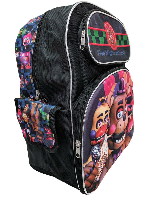 Five Nights at Freddys Large 16" inches Backpack New Licensed Product with Tags