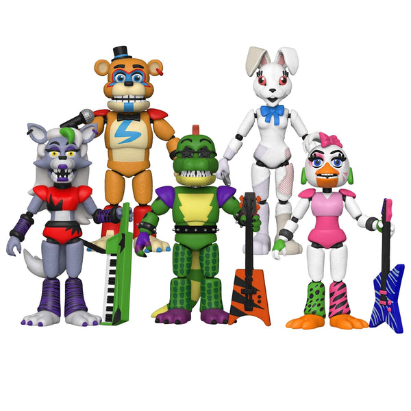 Five Nights At Freddys Security Breach Set Of 5 Free Shipping Toynk