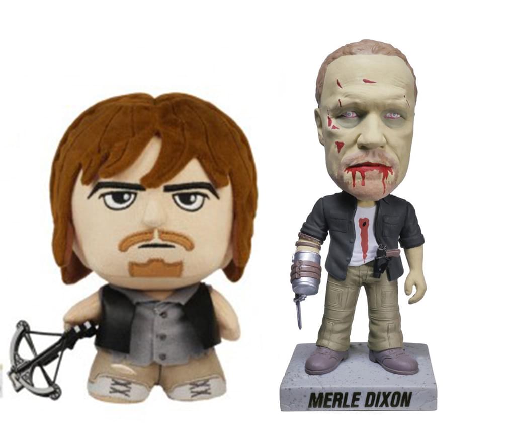FUNKO The Walking Dead Wacky Wobbler Bobble Head NEU Merle Dixon 