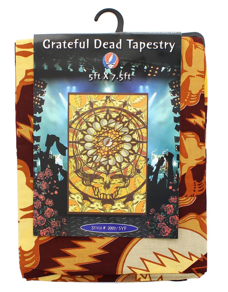 Grateful Dead Steal Your Face Skulls 60x90 Tapestry | lupon.gov.ph