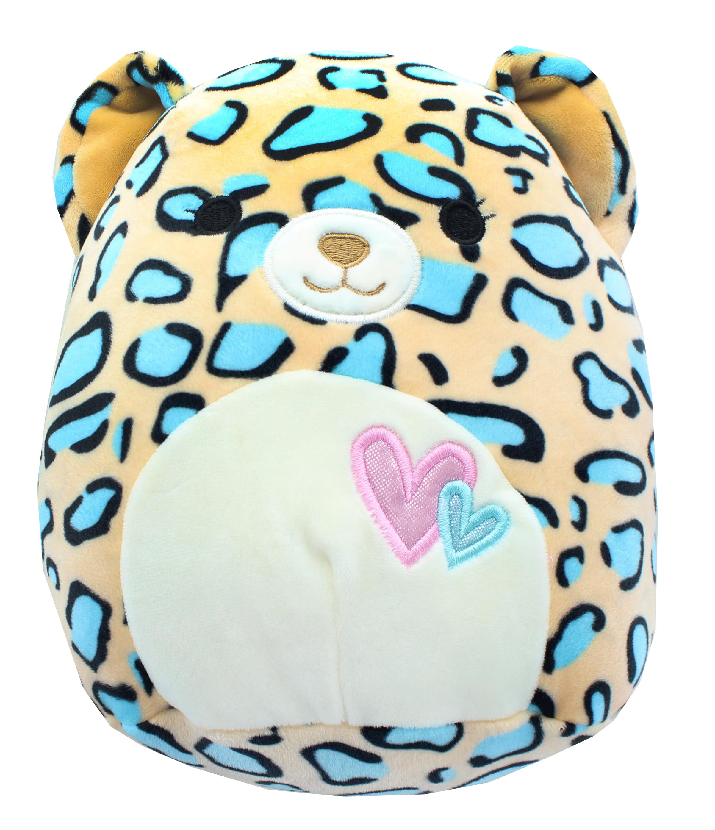 Squishmallow  Kylie the Cheetah 11" Valentine Plush Pillow Toy by Kellytoy  NEW 