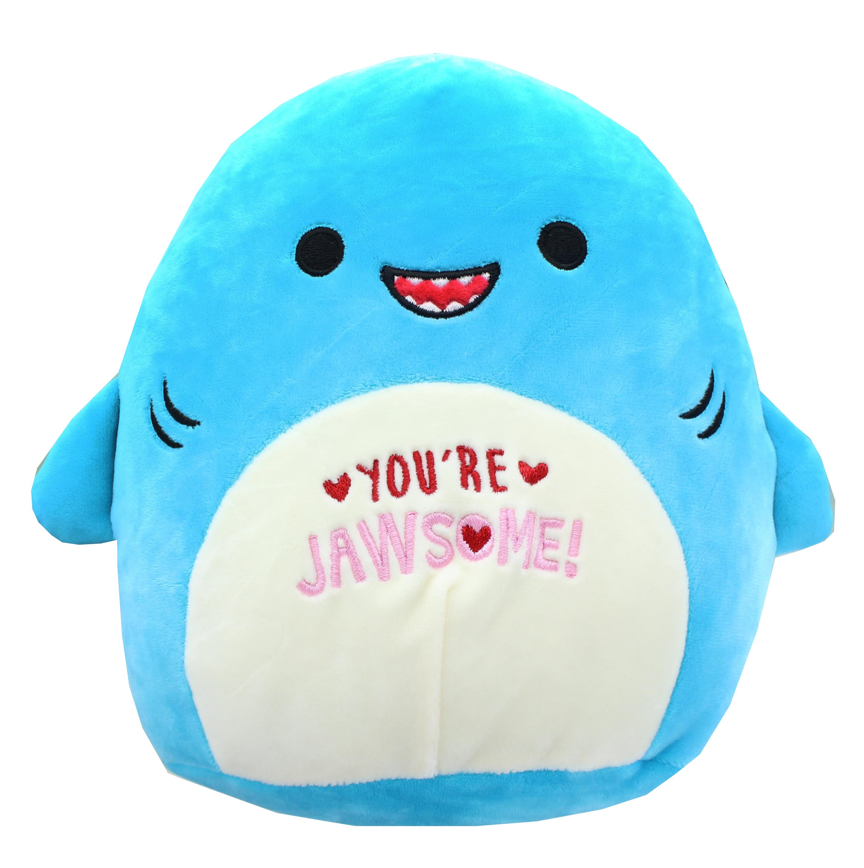 squishmallow valentines day shark