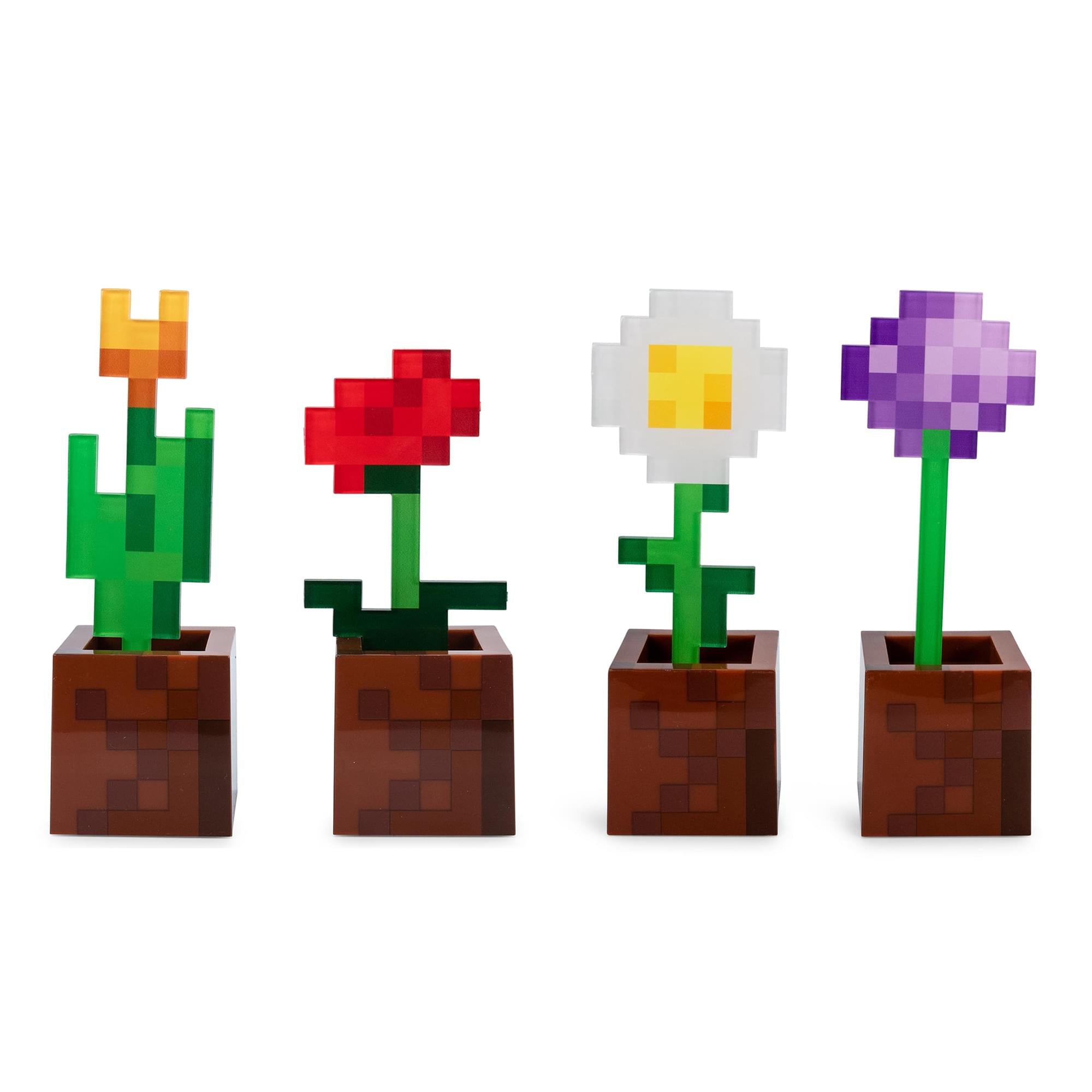 Pest Burger Geavanceerde Minecraft 2-Piece Flower Pot Mood Light Bundle | Free Shipping