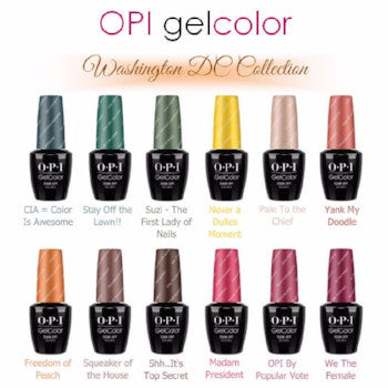 Opi Nail Polish Chart