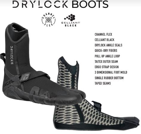xcel 7mm drylock boots