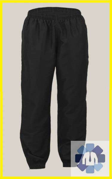 zipped jogging bottoms