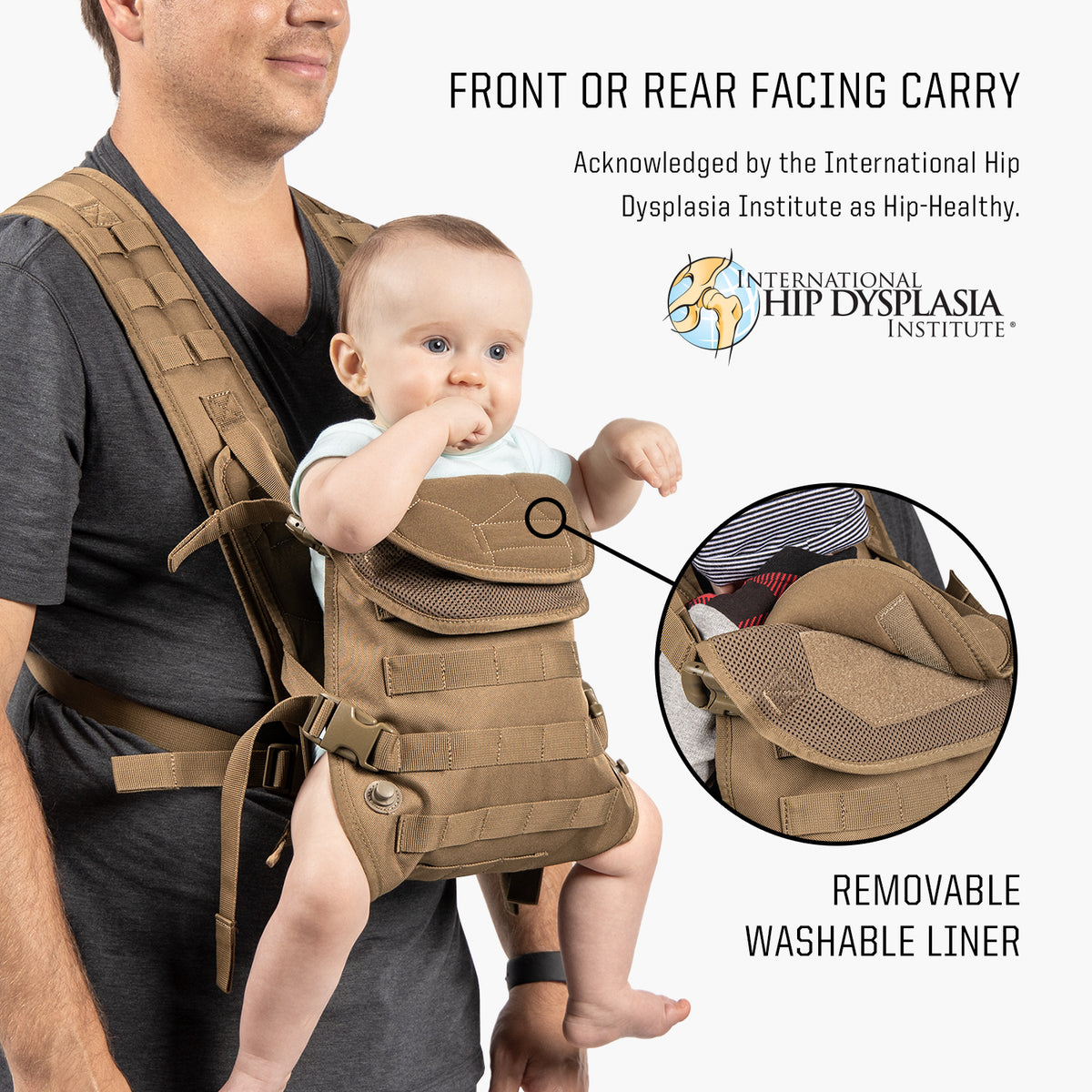 baby holder chest