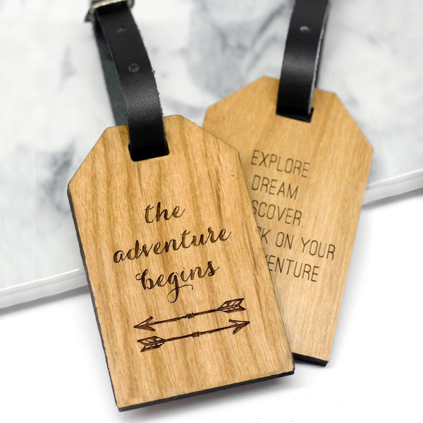 personalised travel tags