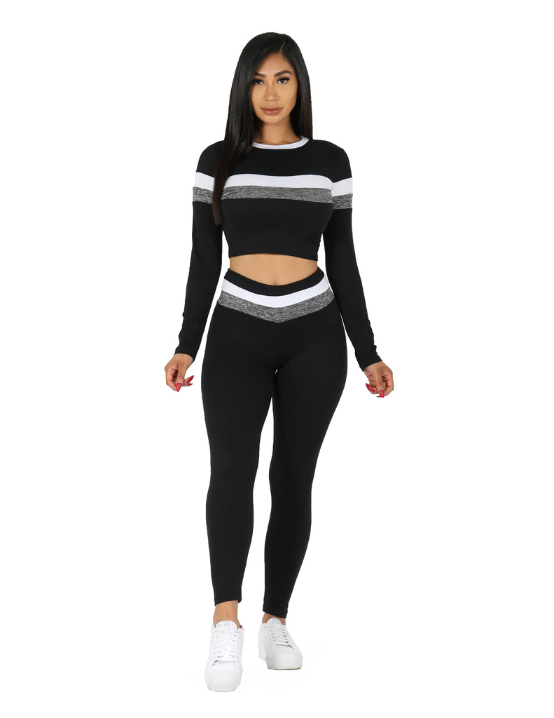 active crop top long sleeve