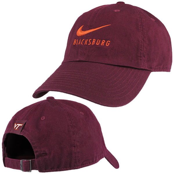 Virginia Tech Blacksburg Heritage 86 Swoosh Hat by Nike Campus