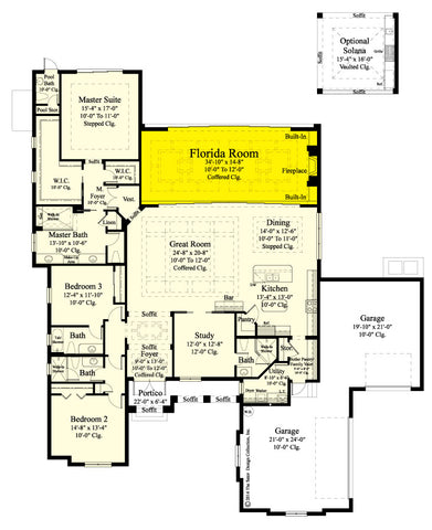 Florida Room Floor Plan