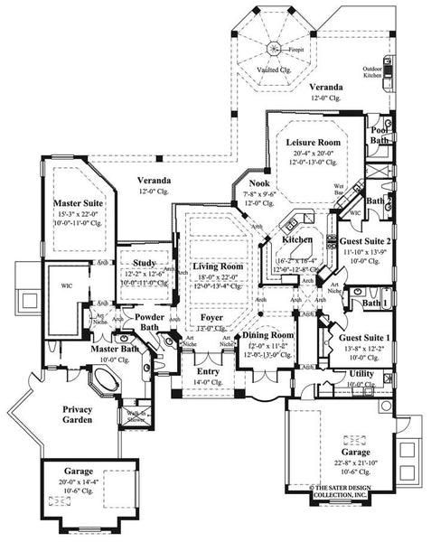 Jasper Park House floor plan – plan #6941