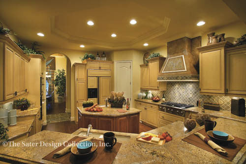 Spacious country kitchen!