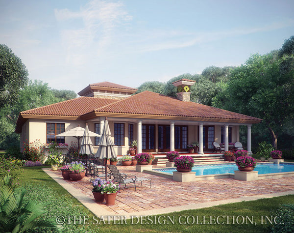 Casina Rossa-Rear veranda-Plan #8071