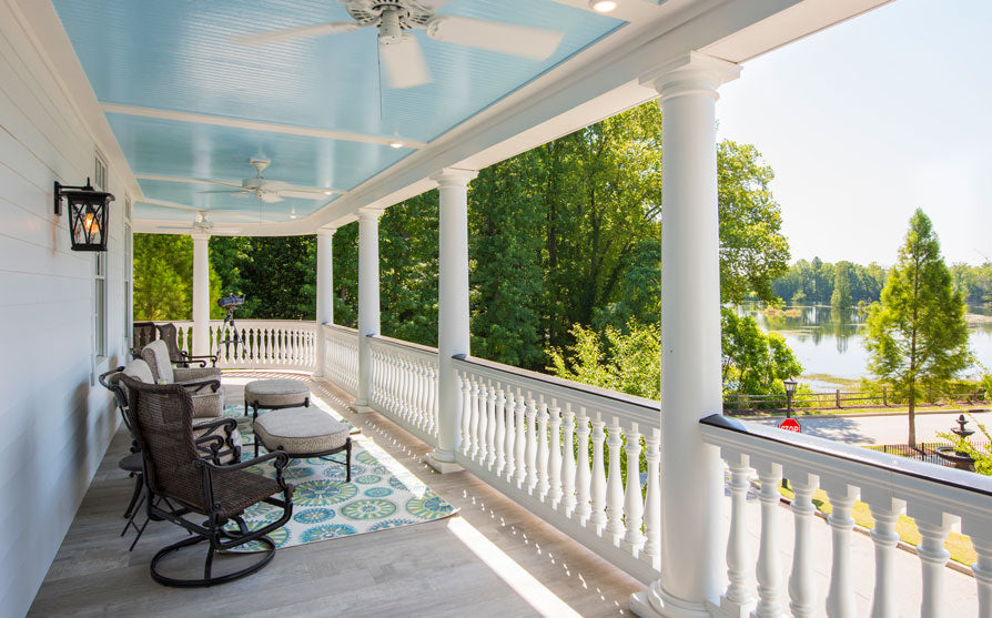 second  floor porch