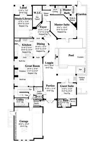 Ferretti House Plan