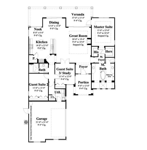 Villard-Main Level Floor Plan-#6543