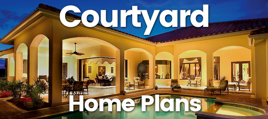 Courtyard Home Plans
