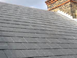 Genuine slate roof