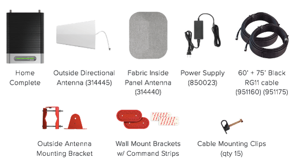 weBoost Home Complete Kit Contents