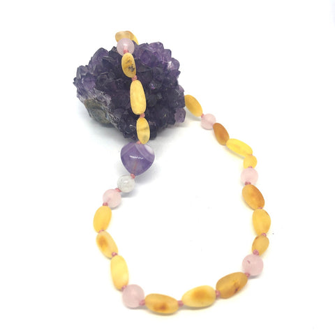 Dahlia Unpolished Necklace