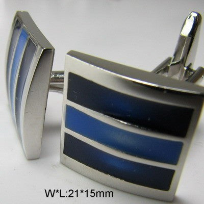 Blue Two-Tone Three Stripes