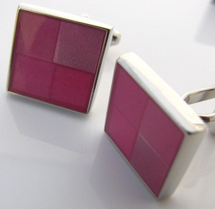 Pink Textured Squares